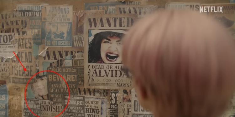 Bounty posters in One Piece live-action