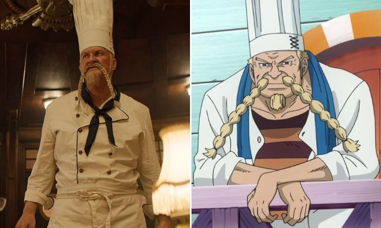 chef zeff in live action vs anime