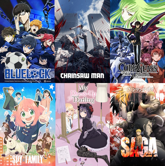 Zoznam bezplatných anime dostupných v Crunchyroll