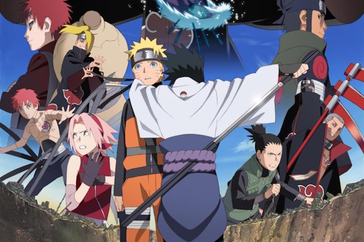 Poster of Naruto 20th anniversary anime