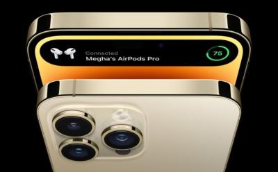 gold iPhone 14 Pro