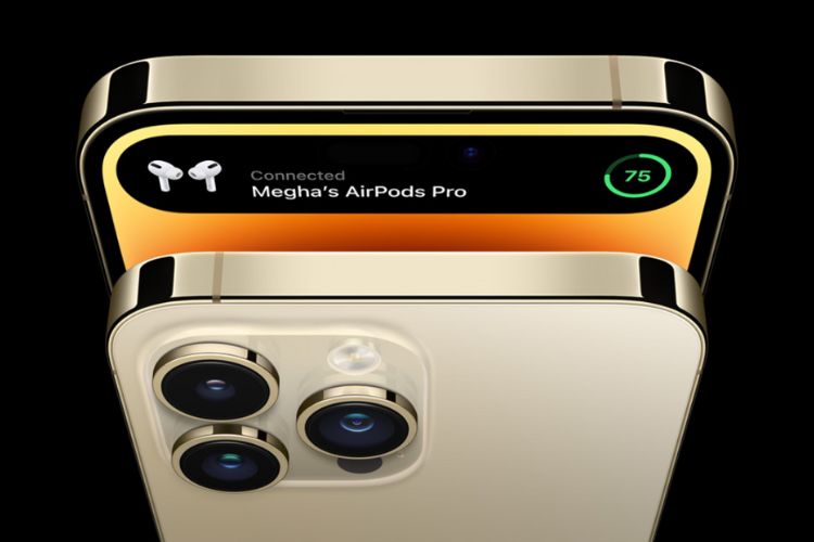gold iPhone 14 Pro
