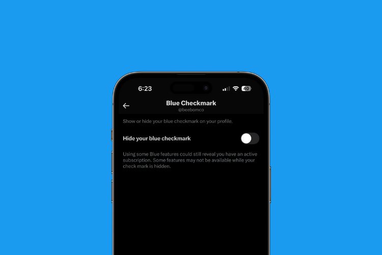 How to Hide Blue Tick on Twitter? | Beebom