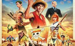 new One Piece live action illustrated poster