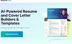Resume Trick: Build Your Resume and Cover Letter With AI