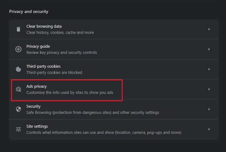 How to Disable Chrome’s New Targeted Ads System