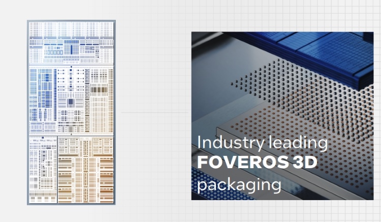 Foveros 3D packaging technology in Intel 14th-gen Meteor Lake processor