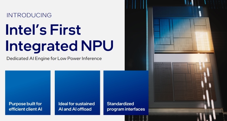 NPU على معالج بحيرة Intel الجيل الرابع عشر