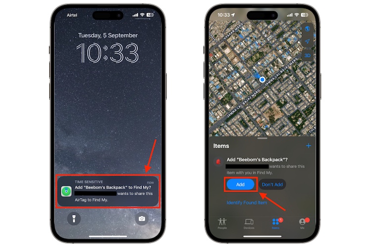 How To Share AirTag With Others On IPhone In IOS 17 | Beebom