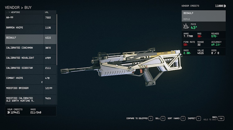 BeoWulf Starfield