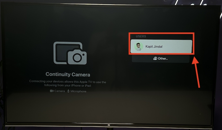 FaceTime on Apple TV tvOS 17