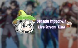 Genshin Impact 4.1 Live Stream Date and Time