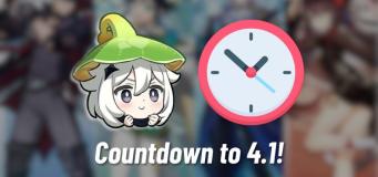 Genshin Impact 4.1 countdown Date and Time