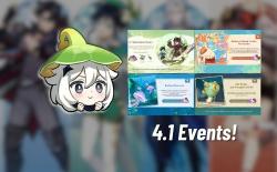 Genshin Impact 4.1 events