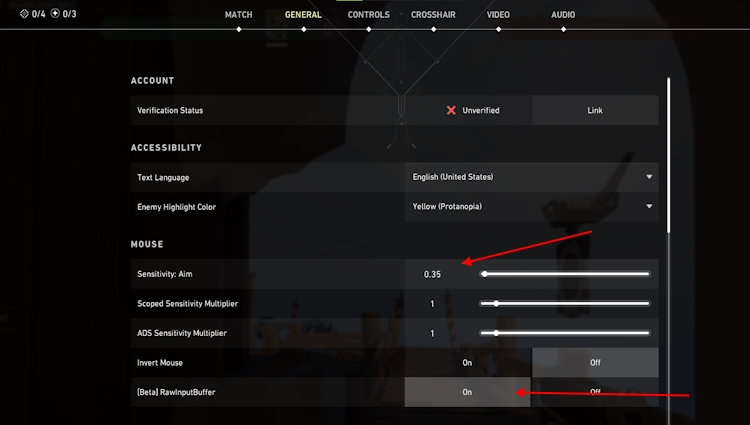 Get better aim using right sensitivity in Valorant