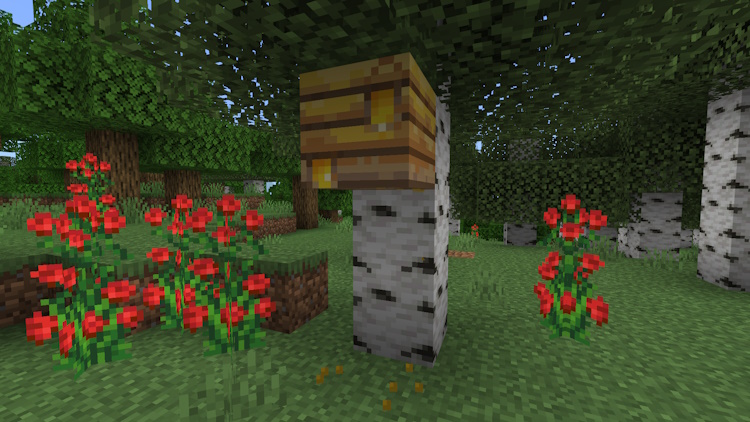 Full bee nest in Minecraft