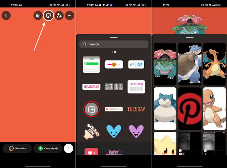 add another photo instagram story