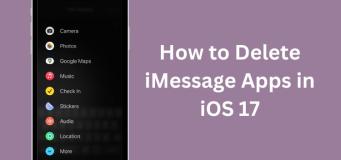 How to Delete iMessage Apps in iOS 17