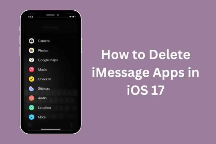 How to Delete iMessage Apps in iOS 17