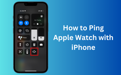 How to Ping Apple Watch with iPhone in iOS 17