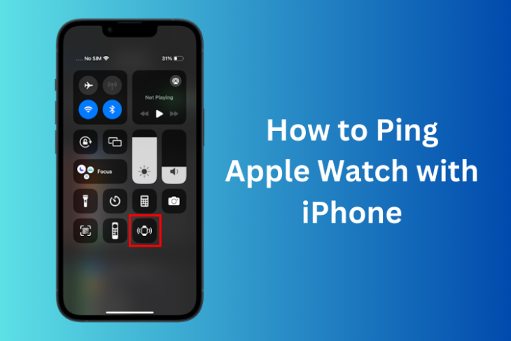 How to Ping Apple Watch with iPhone in iOS 17