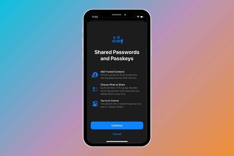 will my app passwords transfer to new iphone