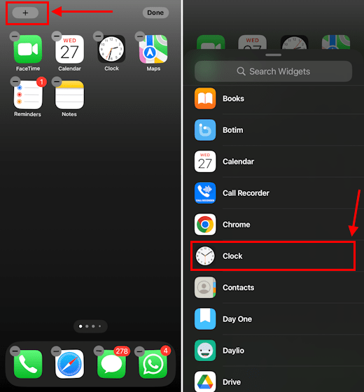 How to add home screen widgets on iPhone