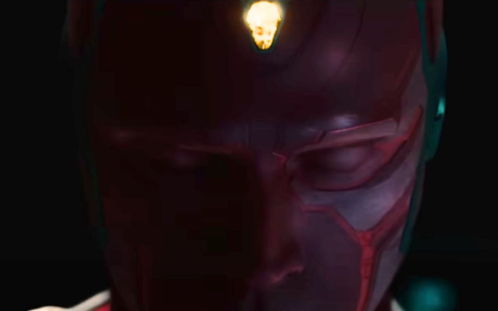 Snippet of Vision from the trailer of Avengers Age of Ultron