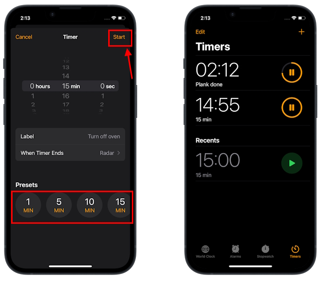 How to Set Multiple Timers on iPhone in iOS 17 Beebom