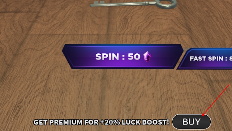 Premium for luck boost Roblox