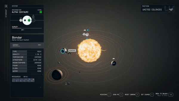 Starfield Fast Travel from planet to planet