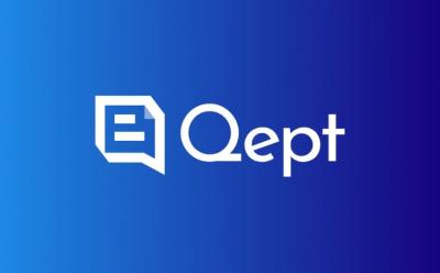 This image depicts the logo for the Qept note taking app on iOS