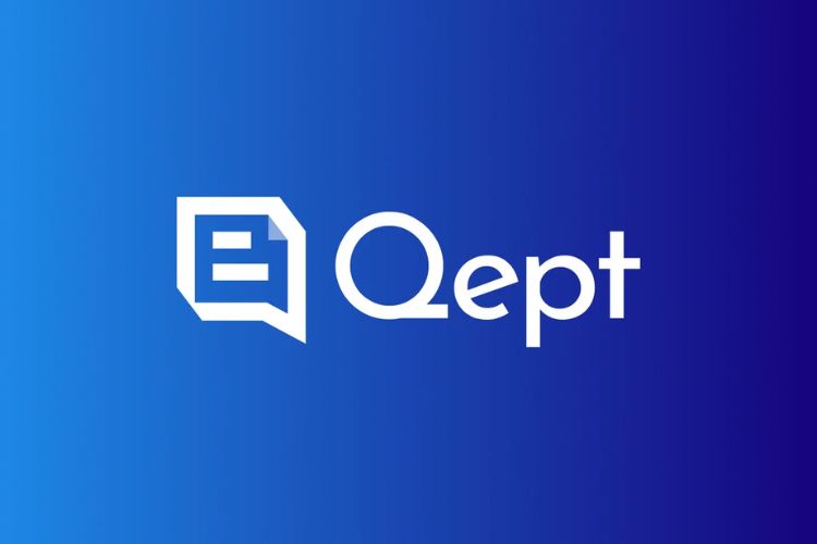 This image depicts the logo for the Qept note taking app on iOS