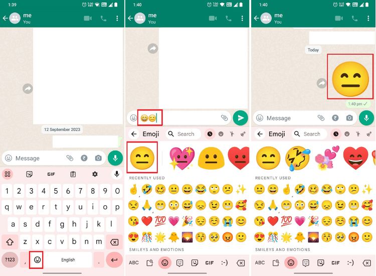 use gboard's emoji kitchen feature