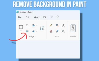 remove background in ms paint app on windows 11