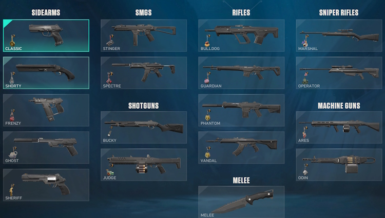 Valorant gameplay leak reveals aim trainer, practise mode and weapon skins : r/VALORANT