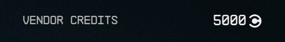 Vendor Credits Starfield