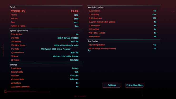 Cyberpunk 2077 RT Overdrive tested: not worth a GPU upgrade