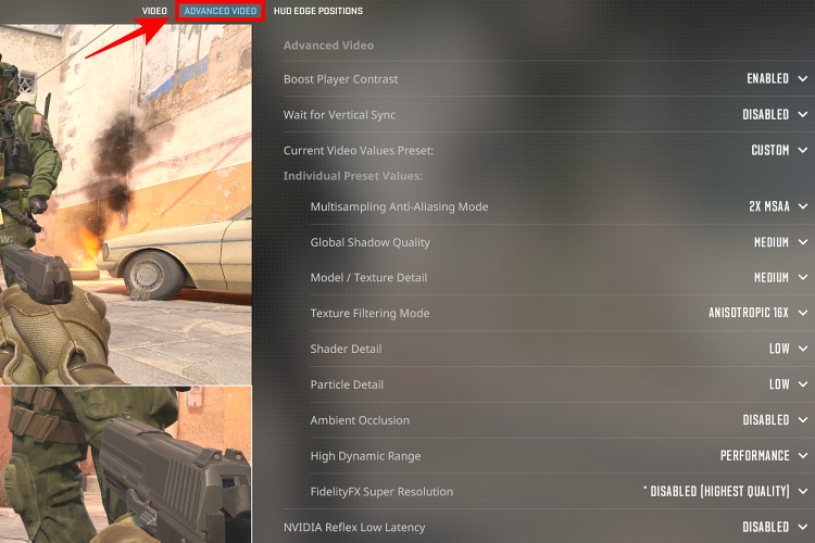best cs2 graphics settings for high fps in counter strike 2