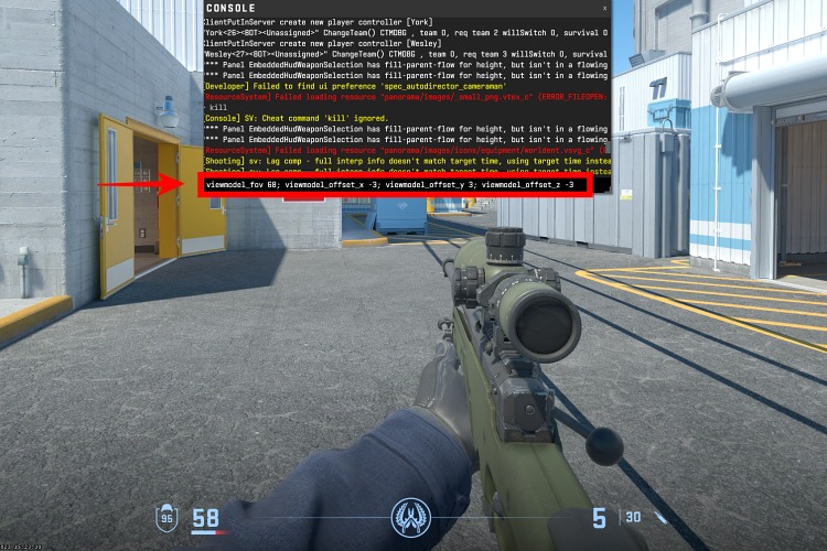 counter strike 2 cs2 viewmodel settings customization 