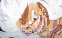 Monkey D. Luffy in One Piece episode 1076.