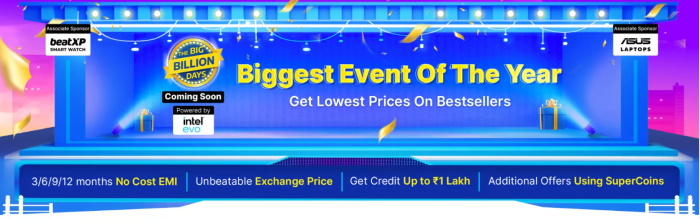 Flipkart Big Billion Days Sale 2023 Dates Revealed; Check Out The ...