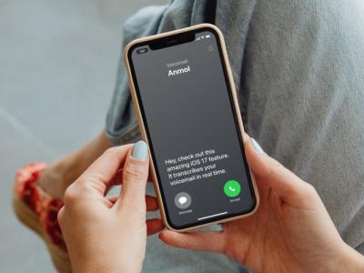 how to use live voicemail on iphone in ios 17