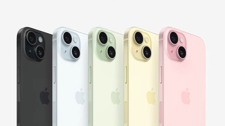 iPhone 15 colors