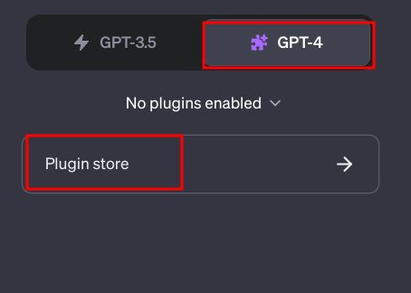 open plugin store in chatgpt