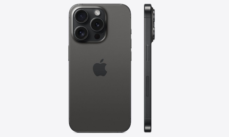 iphone 15 pro titanium black