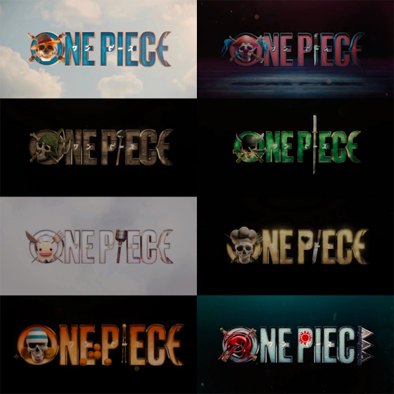 The Unique Logo Designs of One Piece Live Action on Netflix