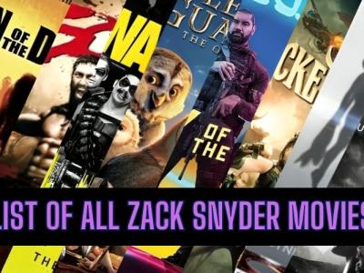 Списък на всички филми на Зак Снайдер (1)