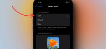 make haptic touch faster on iphone - improve haptic feedback
