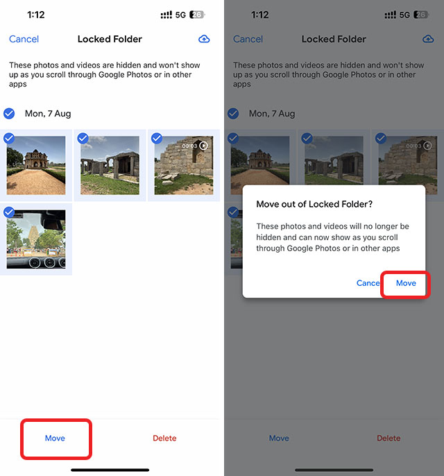 How To Use Locked Folder In Google Photos On IPhone